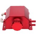 Universal 1l Coolant Reservoir Bottle Radiator Overflow Expansion Tank With Cap Red Fits Most Vehicles 