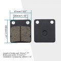 Goofit Brake Pad Set Replacement For Carter Master Tomberlin American 150cc 200cc 250cc 300cc Atv Quad Dirt Pit Bike Buggy Go