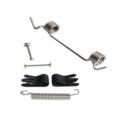 Parking Brake Hold Down Spring Rear For Gmc Sierra 1500 2001 2007 42mm Shoe Width 102 58mm Length Includes Clips And Pins