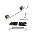 Parking Brake Hold Down Spring Rear For Gmc Sierra 1500 2001 2007 42mm Shoe Width 102 58mm Length Includes Clips And Pins