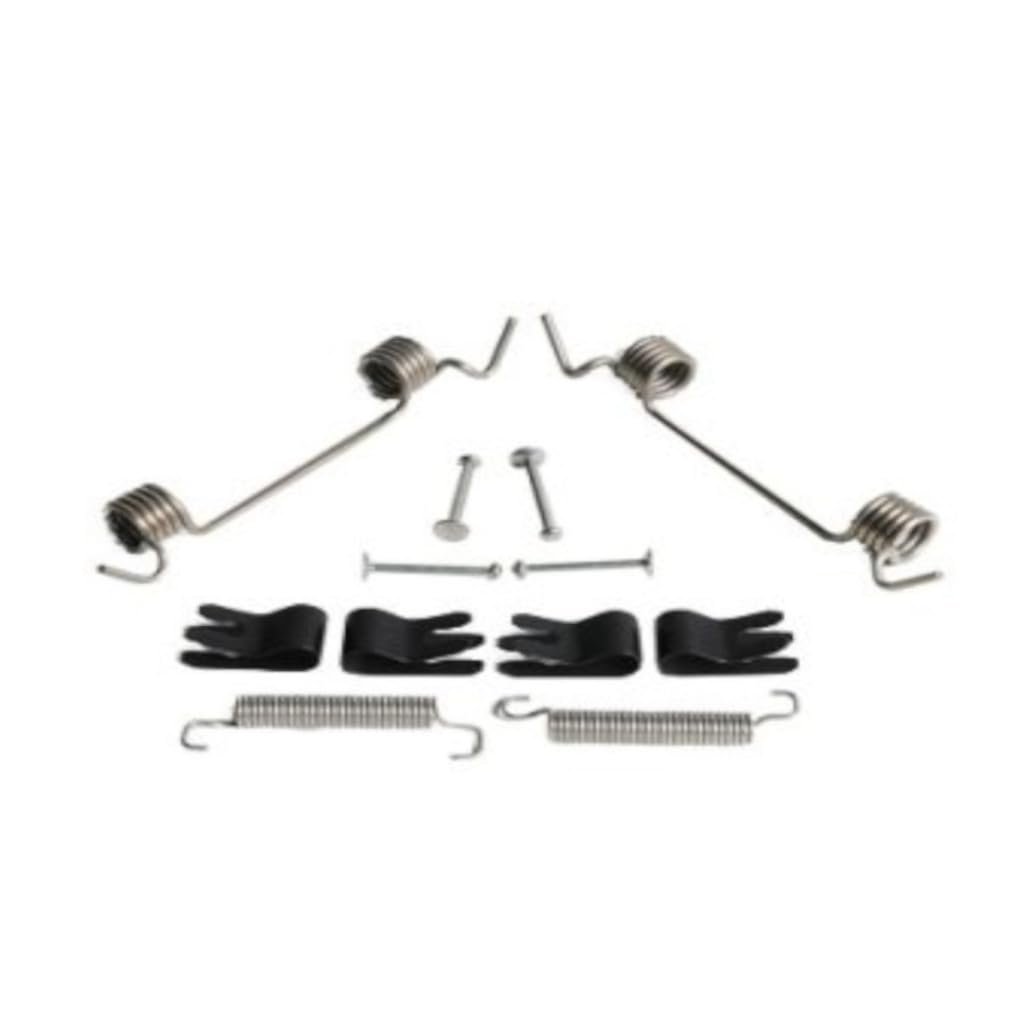 Parking Brake Hold Down Spring Rear For Gmc Sierra 1500 2001 2007 42mm Shoe Width 102 58mm Length Includes Clips And Pins