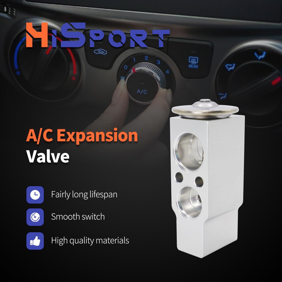 4752068 A C Expansion Valve For Cadillac Cts Sts Lexus Es350 Rx350 Rx450h Toyota Avalon Camry Highlander Venza Replaces 39186