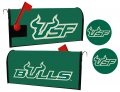 South Florida Bulls Magnetic Mailbox Cover Sticker Set Officially Licensed Collegiate Product 