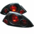 Spyder Auto Euro Style Tail Lights Black Clear 