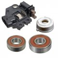 Alternator Rebuild Kit For 2008-10 Cobalt Malibu G5 Aura Sky Vue 2l 2 4l Voltage Regulator With Brushes And Bearings 11265rk 