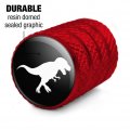 Dinosaur Tyrannosaurus Rex Black White Tire Rim Wheel Aluminum Valve Stem Caps