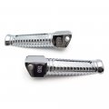 Httmt Mt216-039- Front Oem Style Pegs Compatible With Suzuk Gsx-r 600 750 1000 Gsxr 1300r R Hayabusa Chromed