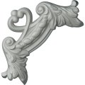 Ekena Millwork Pml09xde Devon Rope Corner Matches Moulding Pml02x00de Panel 9 W X 9 H Primed 