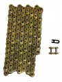 Factory Spec Gold 520x96 Drive Chain Honda For 2006-2009 Trx450r 2006-2014 Trx450er Sportrax 