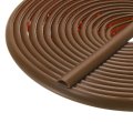 Silicone Weather Stripping Door Seal 39 4 Ft X 8 In Self Adhesive Frame Strip For 32 To 3 16 Window Gap Filler Brown 