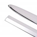 G-plus Side Molding Trim Compatible With Chevy Silverado 1500 2019-2021 Crew Cab Only Body Chrome 2 4 Pcs