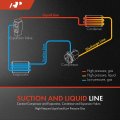 A-premium A C Suction And Liquid Line Hose Assembly Compatible With Hyundai Elantra 20-2013 1 8l Coupe 2013-2013 1