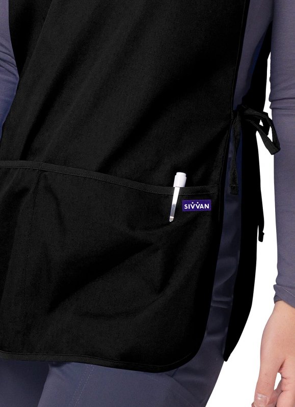 Sivvan Unisex Apron Cobbler 2-pack S87002 Black R
