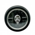 Black Motorcycle Front Skull Side Mount Headlight Head Lamp For Honda Kawasaki Suzuki Yamaha Cg125 Gn125 Old School Vintage