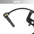 Uxcell 1 Pcs Rear Left Abs Speed Sensor For Mitsubishi 4wd Outlander Lancer 2007-2012 No 4670a157 4670a583
