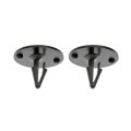 Hood Insulator Retainer For Mercury Grand Marquis Sable Tracer 1990 To 1999 2 Pieces Black Nylon 0 344 In Fastener Hole Size 