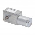 Dc Worm Gear Motor Mini Gearbox Electric Dual Shaft Wide Application Low Speed 12mm Single Length For Remote Controlled