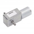 Dc Worm Gear Motor Mini Gearbox Electric Dual Shaft Wide Application Low Speed 12mm Single Length For Remote Controlled