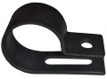 3 4 Electriduct Heavy Duty Nylon Cable Clamps Mouting Wire Clips 500pcs Black 