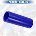 Uxcell 1 75 Id 6 Length 4-ply Reinforced High Temp Straight Coupler Silicone Reducer Hose Blue For Car Intercooler Intake