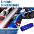 Uxcell 1 75 Id 6 Length 4-ply Reinforced High Temp Straight Coupler Silicone Reducer Hose Blue For Car Intercooler Intake