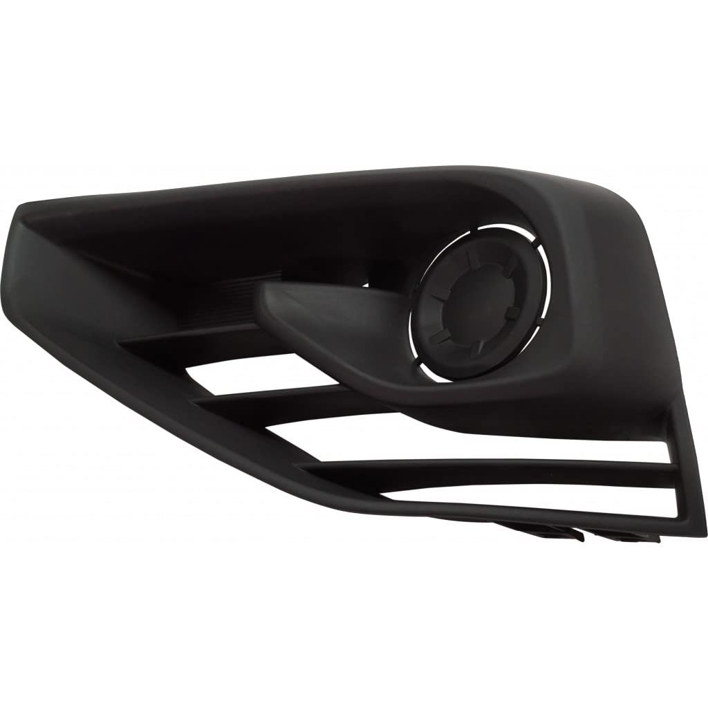 Fog Light Cover For Nissan Pathfinder 2017 2018 2019 2020 Front Driver Side Textured Black Pp Plastic Replaces Ni1038159