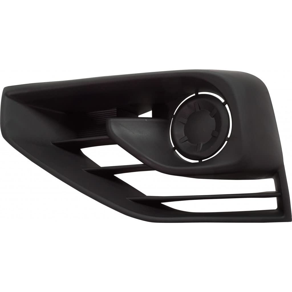 Fog Light Cover For Nissan Pathfinder 2017 2018 2019 2020 Front Driver Side Textured Black Pp Plastic Replaces Ni1038159