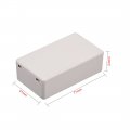 Uxcell 2pcs 71 X 41 23mm Electronic Plastic Diy Junction Box Enclosure Case Grey White