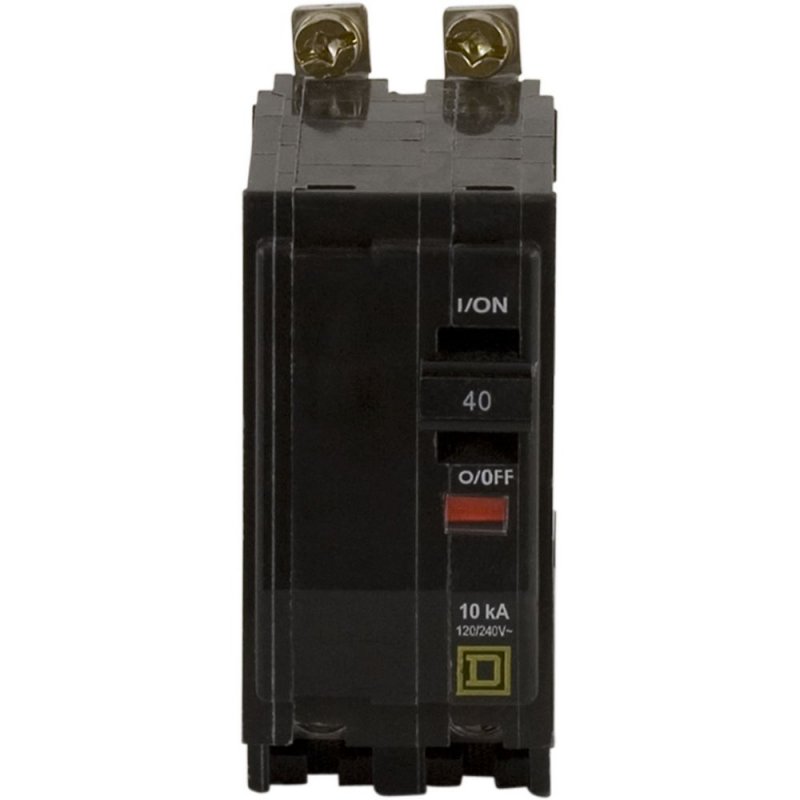 Square D Qob240cp Circuit Breaker Black