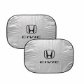 Ipick Image For Honda Civic Dual Panels Easy Folding Windshield Sun Shade Universal Fit Cars
