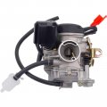 50cc 110cc Carburetor Gy6 With 2-pin Male Electric Choke 18mm Intake Manifold