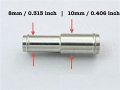 Autobahn88 Reducer Aluminum Alloy Vacuum Hose Joiner Od 8 10mm