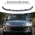 Front Bumper Lip Spoiler Mx-5 Miata Nc 2009-2015 Splitter Car Air Dam Chin Diffuser Protector Body Kit Carbon Fiber Style