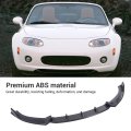 Front Bumper Lip Spoiler Mx-5 Miata Nc 2009-2015 Splitter Car Air Dam Chin Diffuser Protector Body Kit Carbon Fiber Style