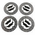 Front Rear Brake Pads Rotors For 2013 2014 Can-am Renegade 500 Efi Std