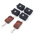 Emylo Dc 6v 10a 4x 1ch 433mhz Rf Wireless Relay Remote Control Light Switches 2pcs Transmitter With Receiver 
