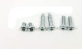 Front License Plate Bracket For Scion All Models 4 Pack Flat Bumper Mounting Adapter Kit With Screws And Bolts Black Abs