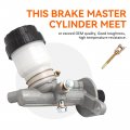 M Mati Brake Master Cylinder For Kawasaki Mule 500 520 550 600 610 1000 2010 2020 2030 2500 2510 2520 3000 3010 3020 4000 4010