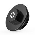 Nicecnc Black Magnetic Oil Drain Plug Bolt For Honda Crf450 R Rx Rwe L Rl X 2017 2018 2019 2020 2021 2022 2023 2024 