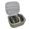 Co2crea Hard Travel Case Replacement For Howard Leight Impact Sport Od Electric Earmuff Genesis Sharp-shooter Safety Eyewear 