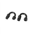 20ft An10 10an Fuel Line Hose Kit Nylon Stainless Steel Braided Oil With Swivel Fitting Adapters For Brake And Transmission