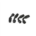 20ft An10 10an Fuel Line Hose Kit Nylon Stainless Steel Braided Oil With Swivel Fitting Adapters For Brake And Transmission