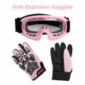 Tcmt Kids Girls Motorcycle Motocross Atv Dirt Bike Helmet Youth Offroad Street Bmx Gloves Goggles Dot Approved
