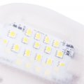 Mallofusa 5pcs Led Dome Light With 2-way Switch Car Ceiling Camper Trailer Marine Lamp 2 Wedge Base 18-21 Lum 12v