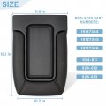 Leimo Kparts Center Console Lid Replacement Kit For 99-07 Chevy Silverado Avalanche For Suburban Tahoe Sierra Yukon Escalade