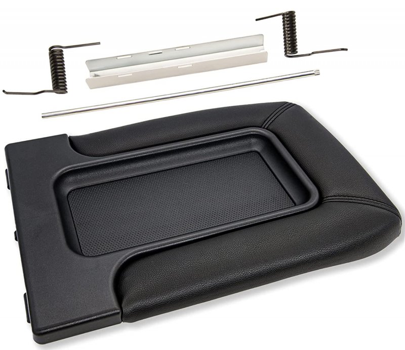Leimo Kparts Center Console Lid Replacement Kit For 99-07 Chevy Silverado Avalanche For Suburban Tahoe Sierra Yukon Escalade