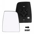 X Autohaux Car Rearview Right Side Mirror Glass Replacement With Backing Plate Heated For Ford Transit 2015-2020