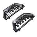 Front Bumper Grille Cover Air Duct Driver Passenger Side 1pair For Gmc Sierra 1500 2022 2023 2024 2025 Replace 84869628 
