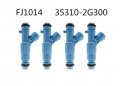 Set Of 4 Oem Fuel Injectors 35310-2g300 Fits 2010-2011-2012 For Kia Forte 2 4l I4