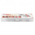 M4 Helicoil Kits Transparent Plastic 25pcs Thread Repair Insert Kit With Box For Processing Machinery
